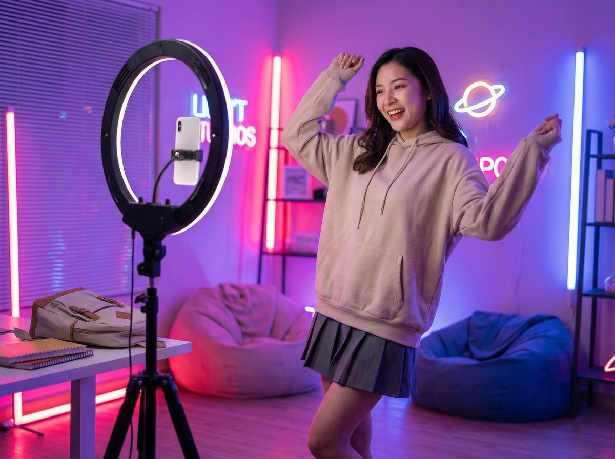 国产视频TikTok风格舞蹈